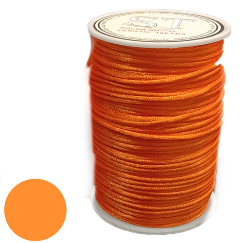 نخ قیطانی ماکارنی رنگ نارنجی