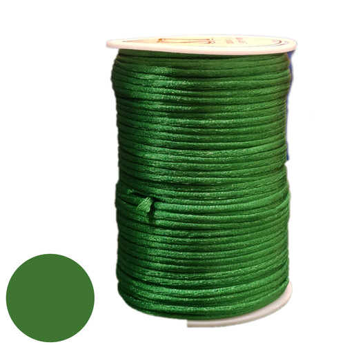 نخ قیطانی ماکارنی رنگ سبز چمنی