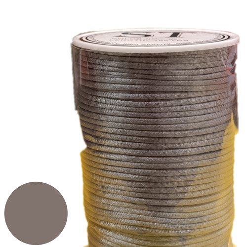 نخ قیطانی ماکارنی رنگ خاکی