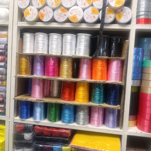 نخ قیطانی ماکارنی رنگبندی