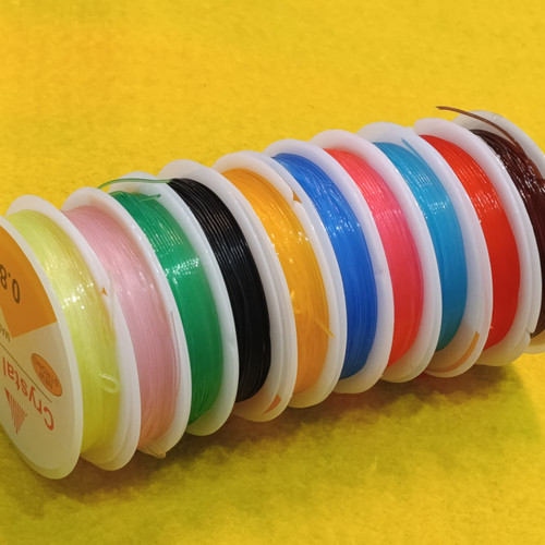 نخ دستبند کشی رنگی 10 عددی